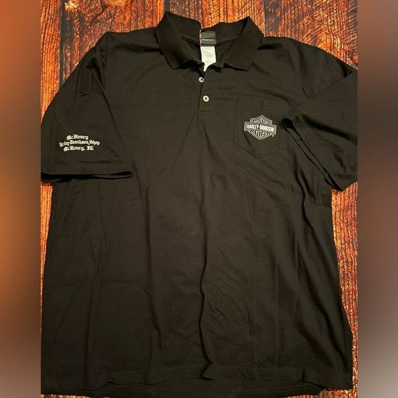Harley-Davidson Other - Harley-Davidson men ‘s McHenry IL polo shirt! Sz. 3XL!